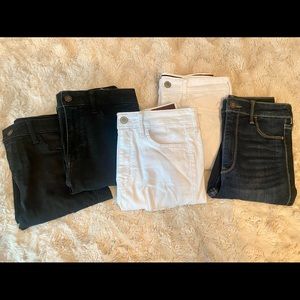 Bundle of Size 5 Hollister Jeans